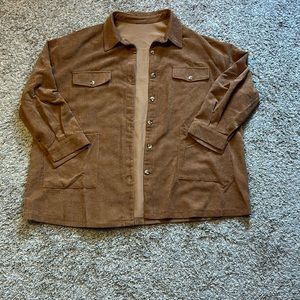 Brown corduroy jacket